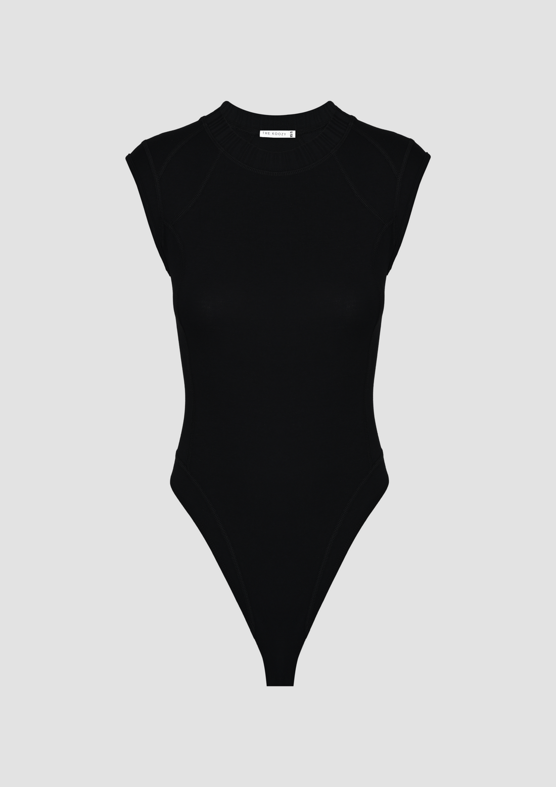 Amory Bodysuit de Lyocell TENCEL™ y Algodón Orgánico en Negro