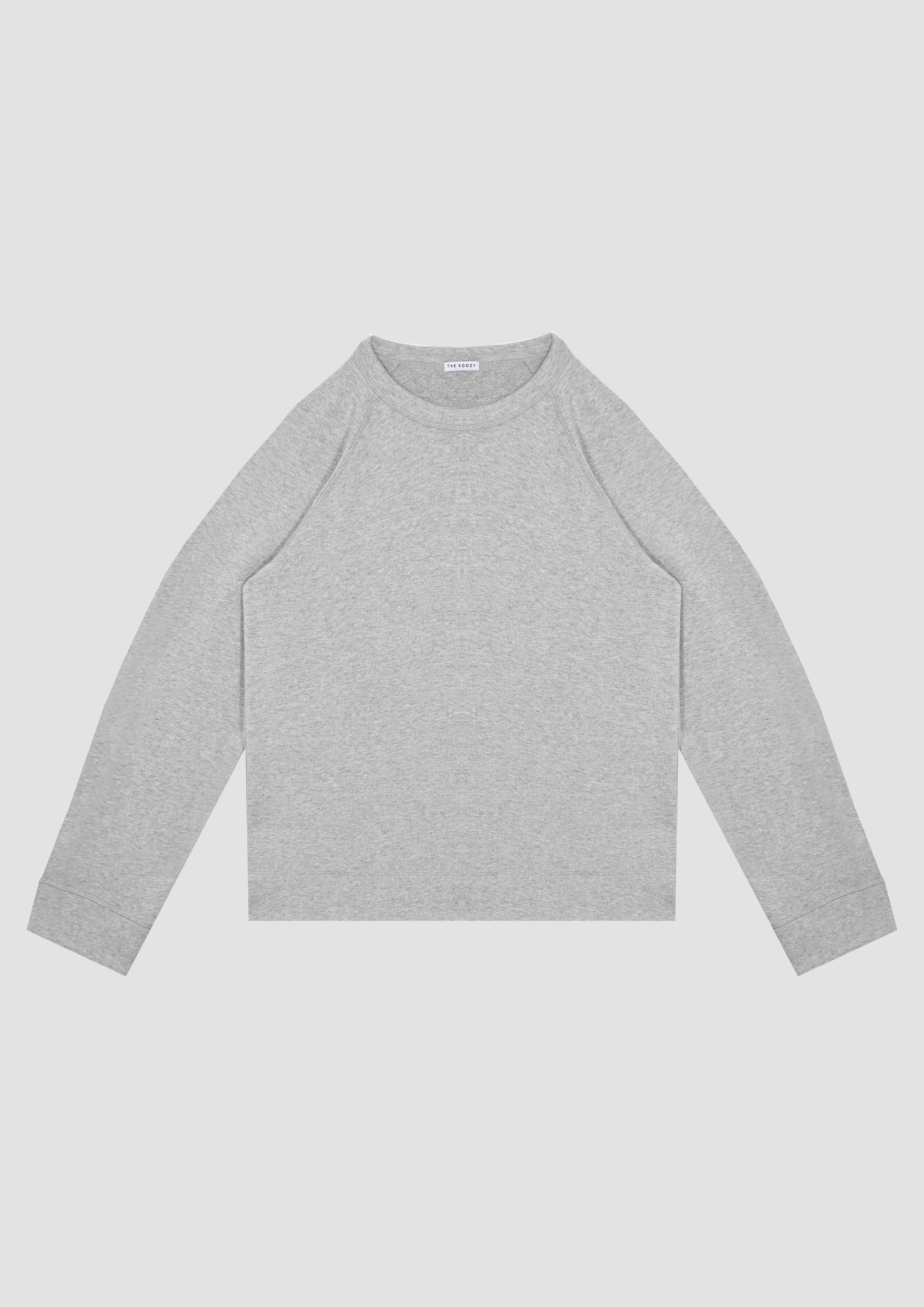 Avary Sweatshirt in Recycled Cotton, TENCEL™ Lyocell, TENCEL™ Recycled Lyocell and Recycled Linen in Melange