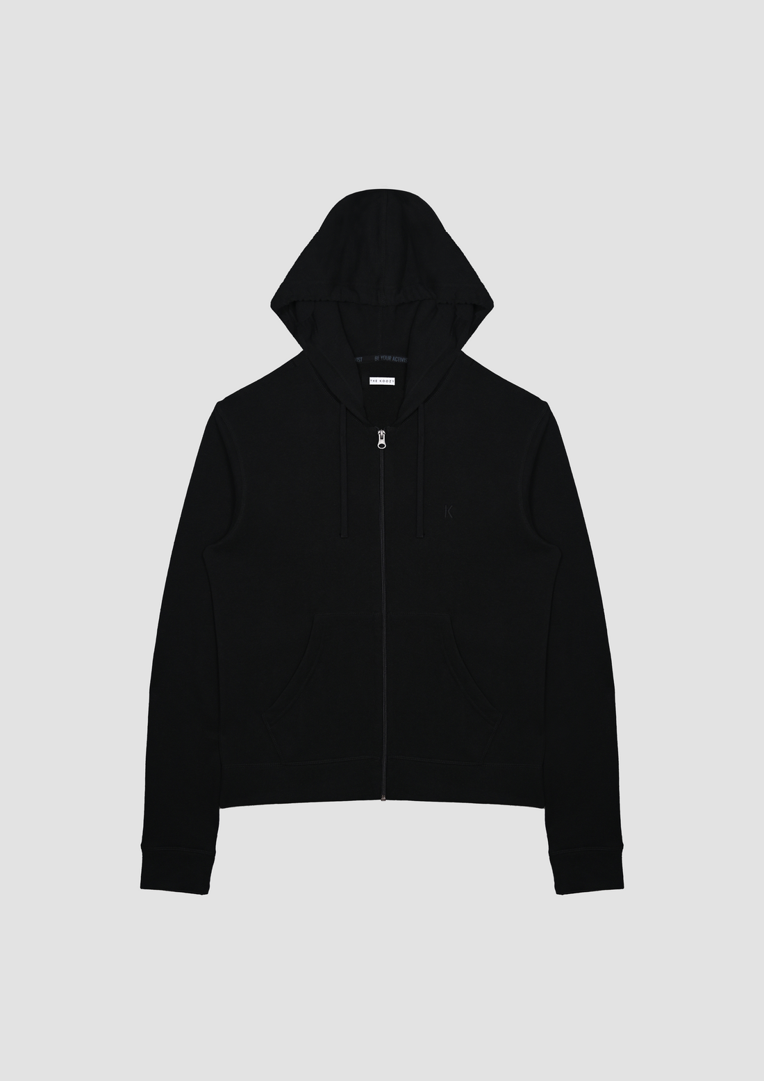 Bendet Hoodie in Recycled Cotton, TENCEL™ Lyocell, TENCEL™ Recycled Lyocell and Recycled Linen in Black