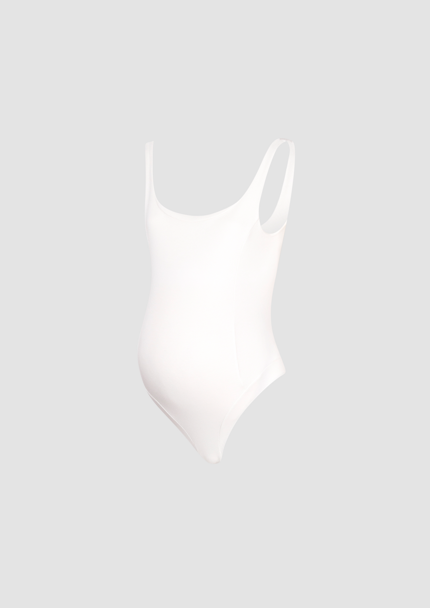 Maternity Chani Bodysuit in Organic Cotton in Sky White