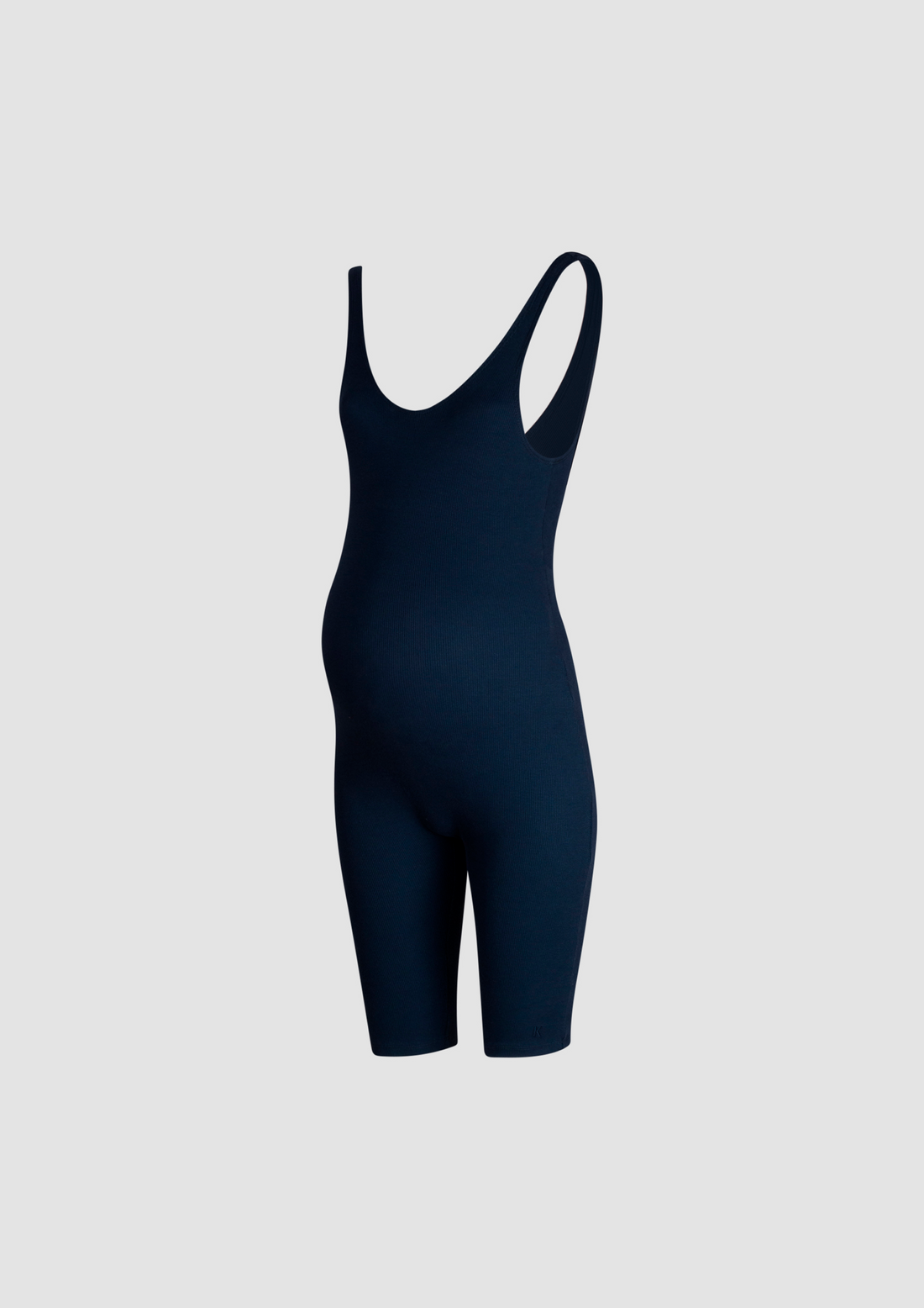 Maternity Elba Sleeveless One-Piece in Organic Cotton in Ocean Blue