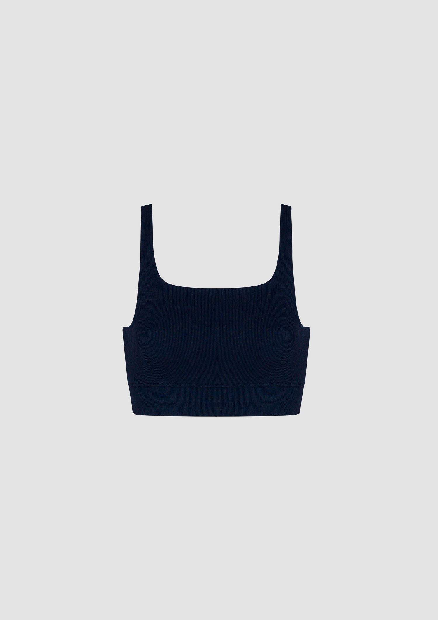 Lidia Bralette in Organic Cotton in Ocean Blue