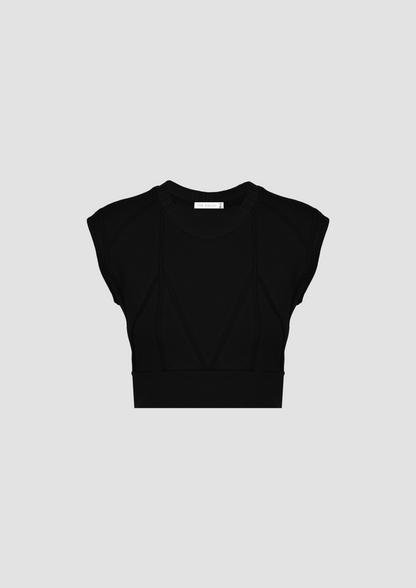 Neva Top in TENCEL™ Lyocell and Organic Cotton in Black