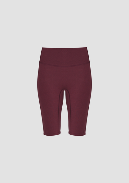 Skylar Cycling Shorts in TENCEL™ Lyocell and Organic Cotton in Burgundy