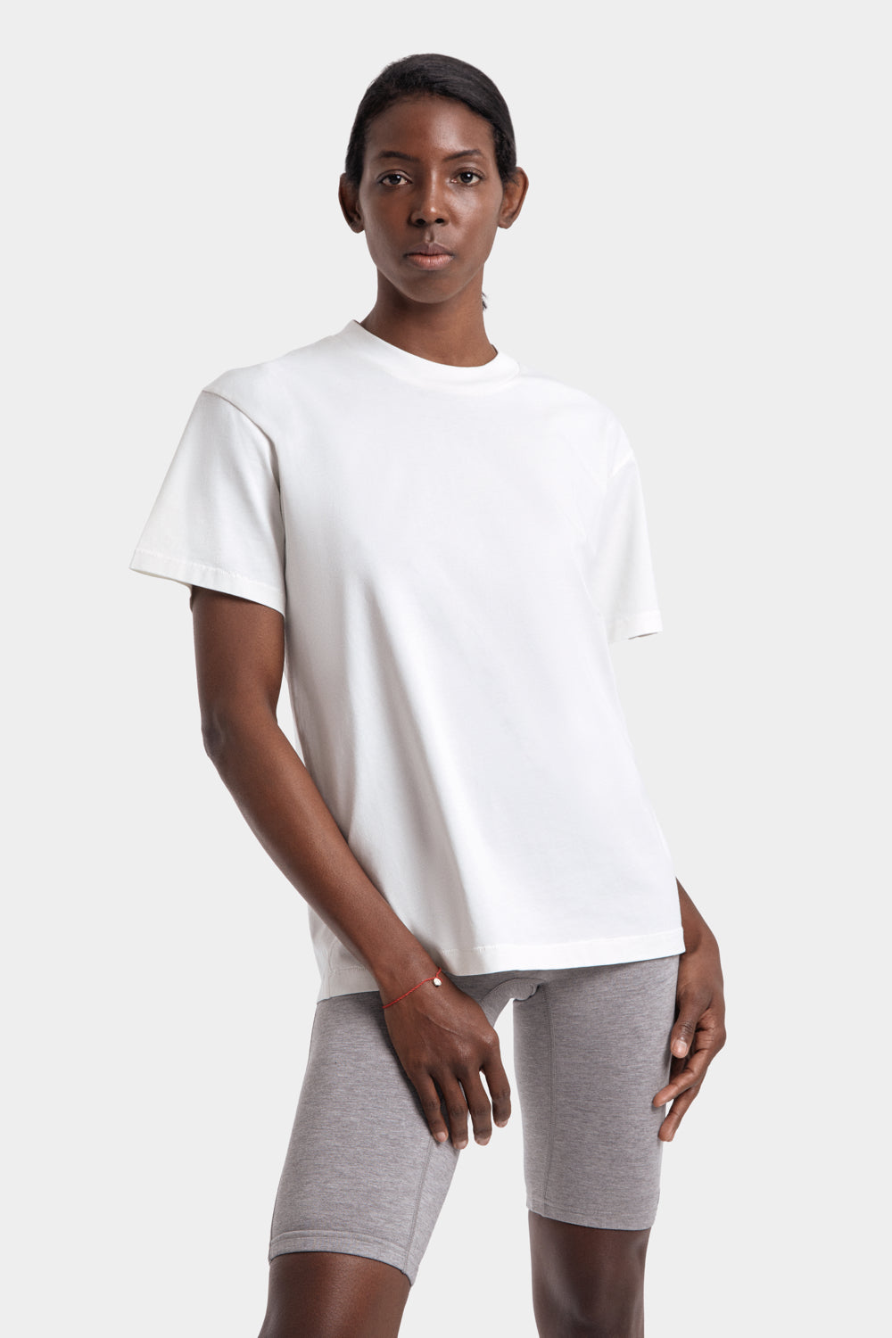 Tobin T-Shirt de Algodón Orgánico en Blanco