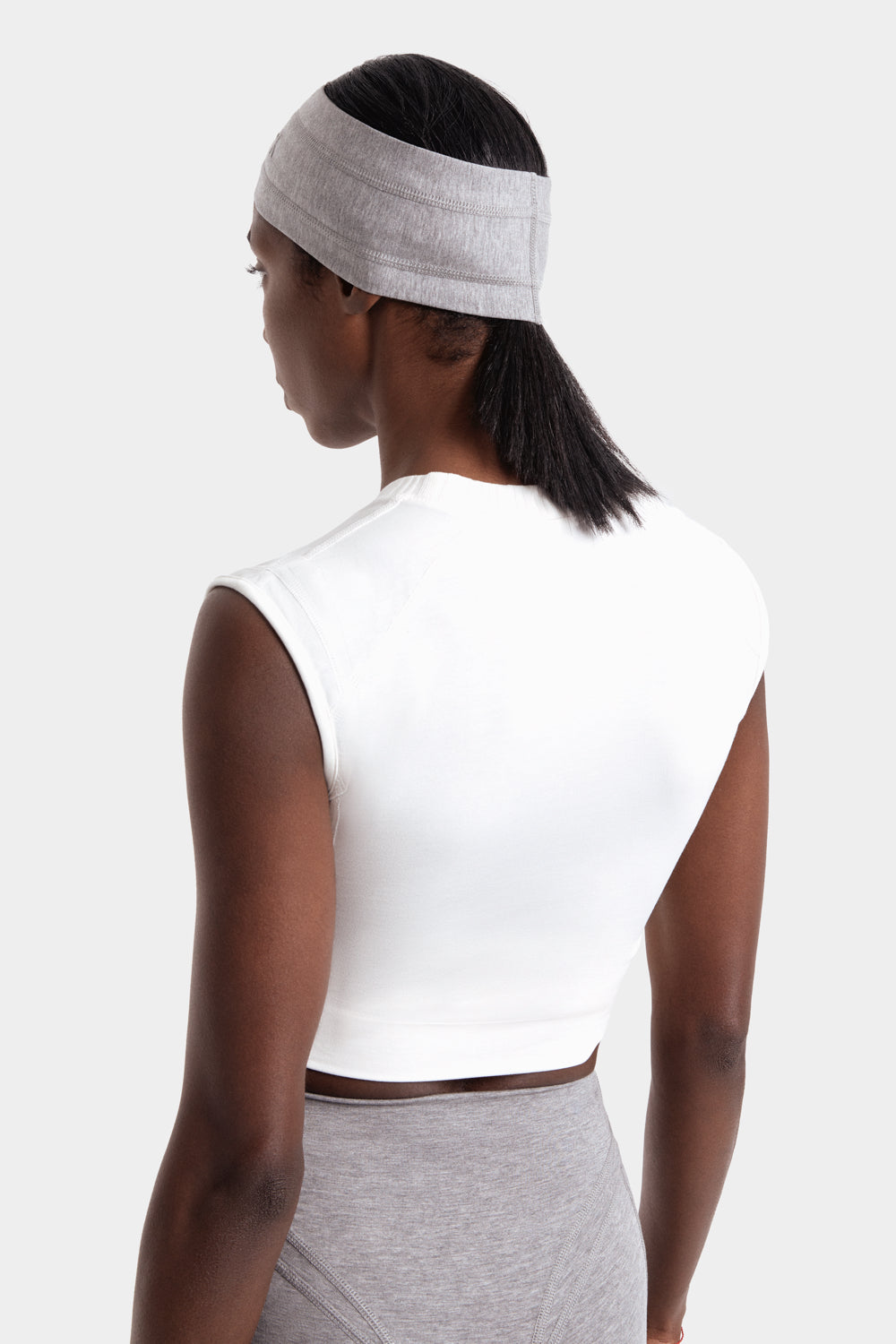 Neva Top de Lyocell TENCEL™ y Algodón Orgánico en Blanco