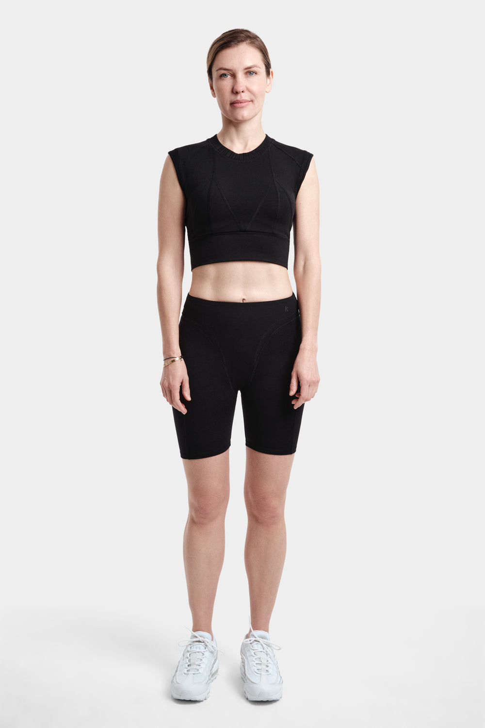 Neva Top de Lyocell TENCEL™ y Algodón Orgánico en Negro