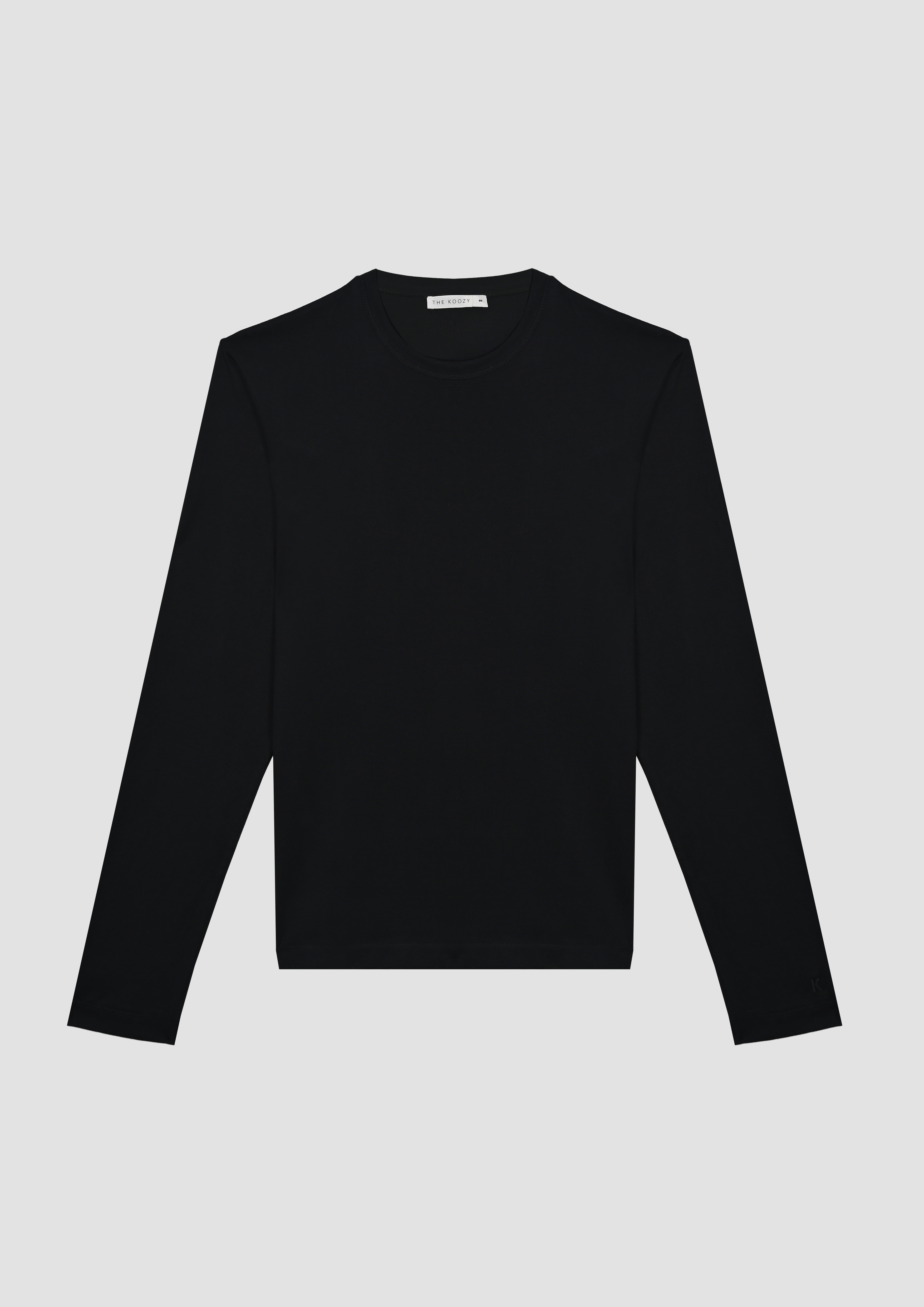 Tate Long Sleeve en Algodón PG en Negro