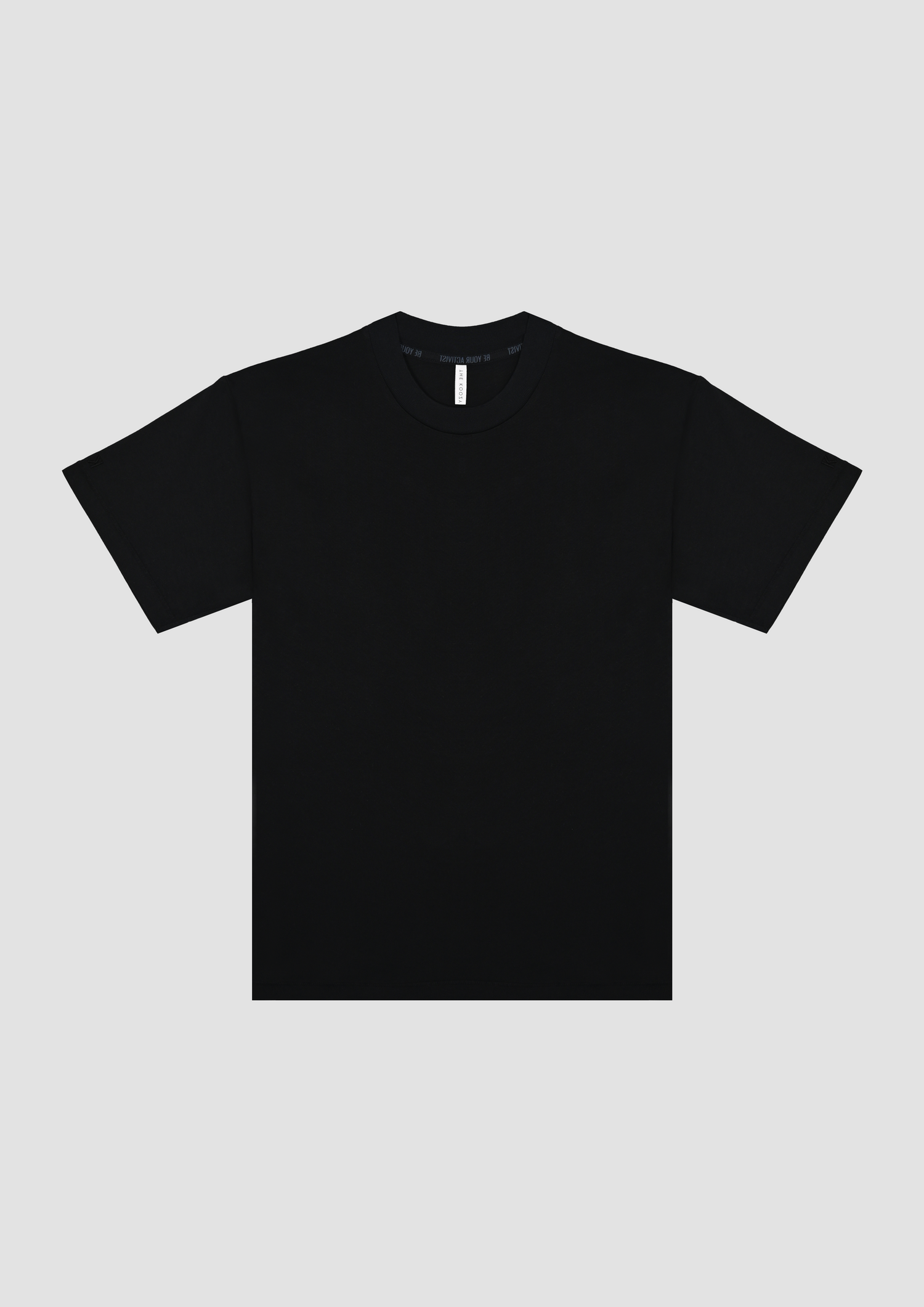 Tobin T-Shirt in Organic Cotton in Black