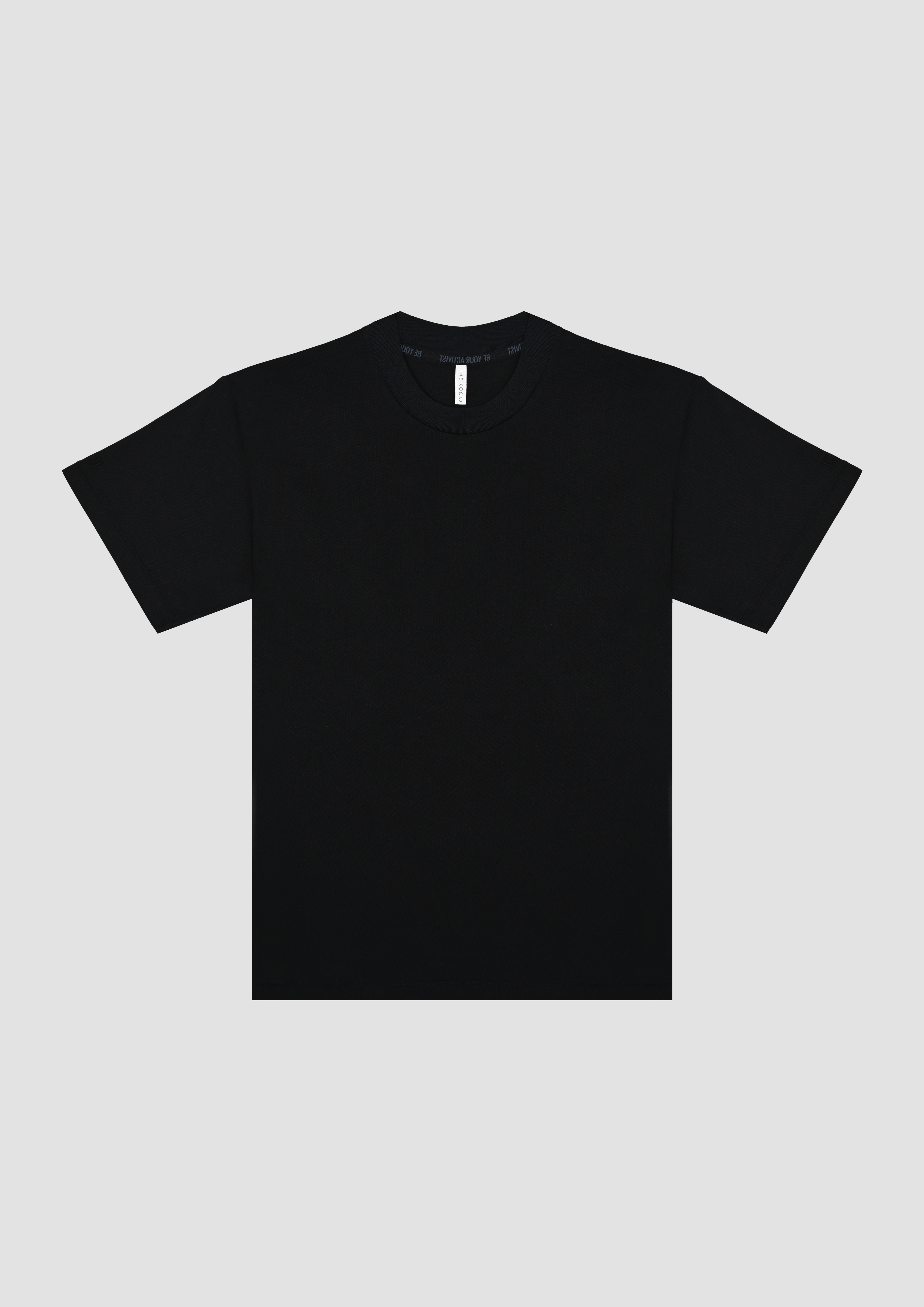 Tobin T-Shirt in Organic Cotton in Black