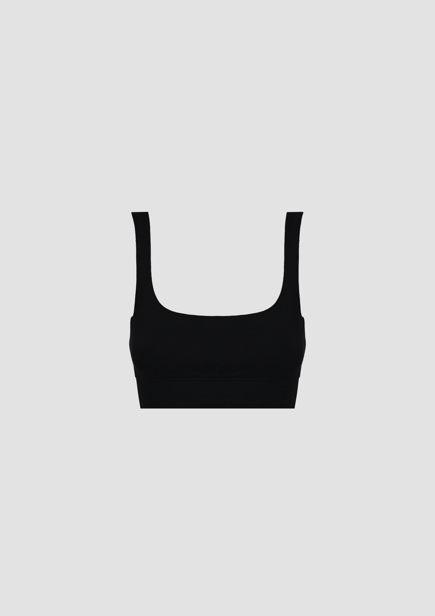 Victoria Bralette en TENCEL™ Lyocell y Algodón Orgánico en Negro